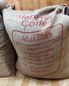 Café de Perú, café orgánico de Añas Blue,